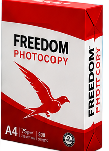 Freedom Photocopy A4 copy paper box, 75gsm, 5 reams